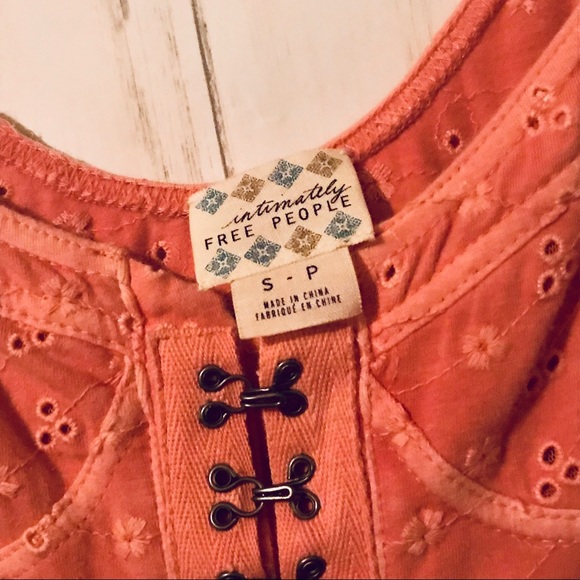 Free people 🌷Pastel eyelet bodycon dress - Picture 2 of 8